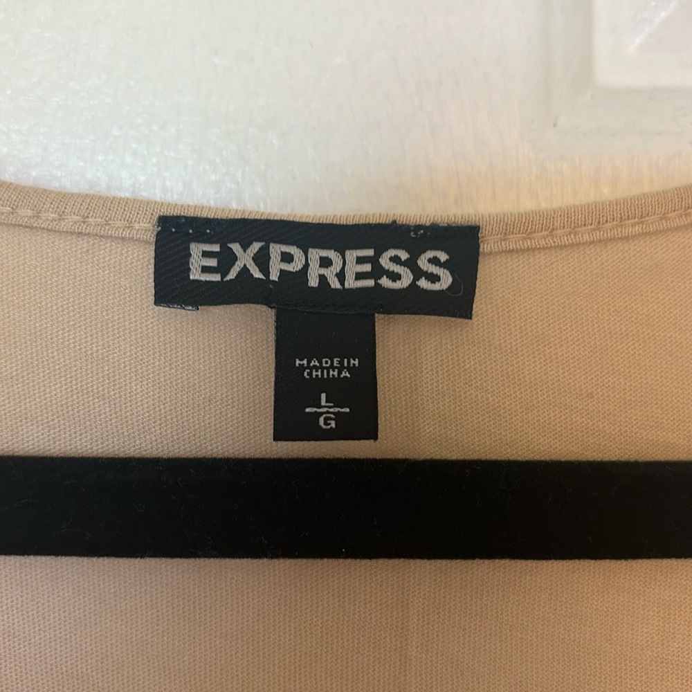 Express Gold Tank Top - Picture 2 of 3